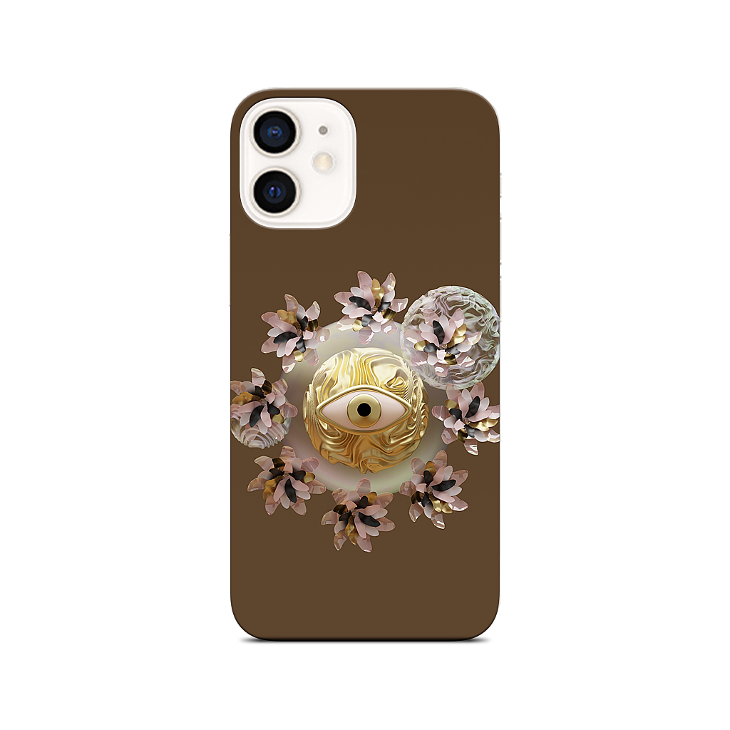 Golden Flowers iPhone Skin