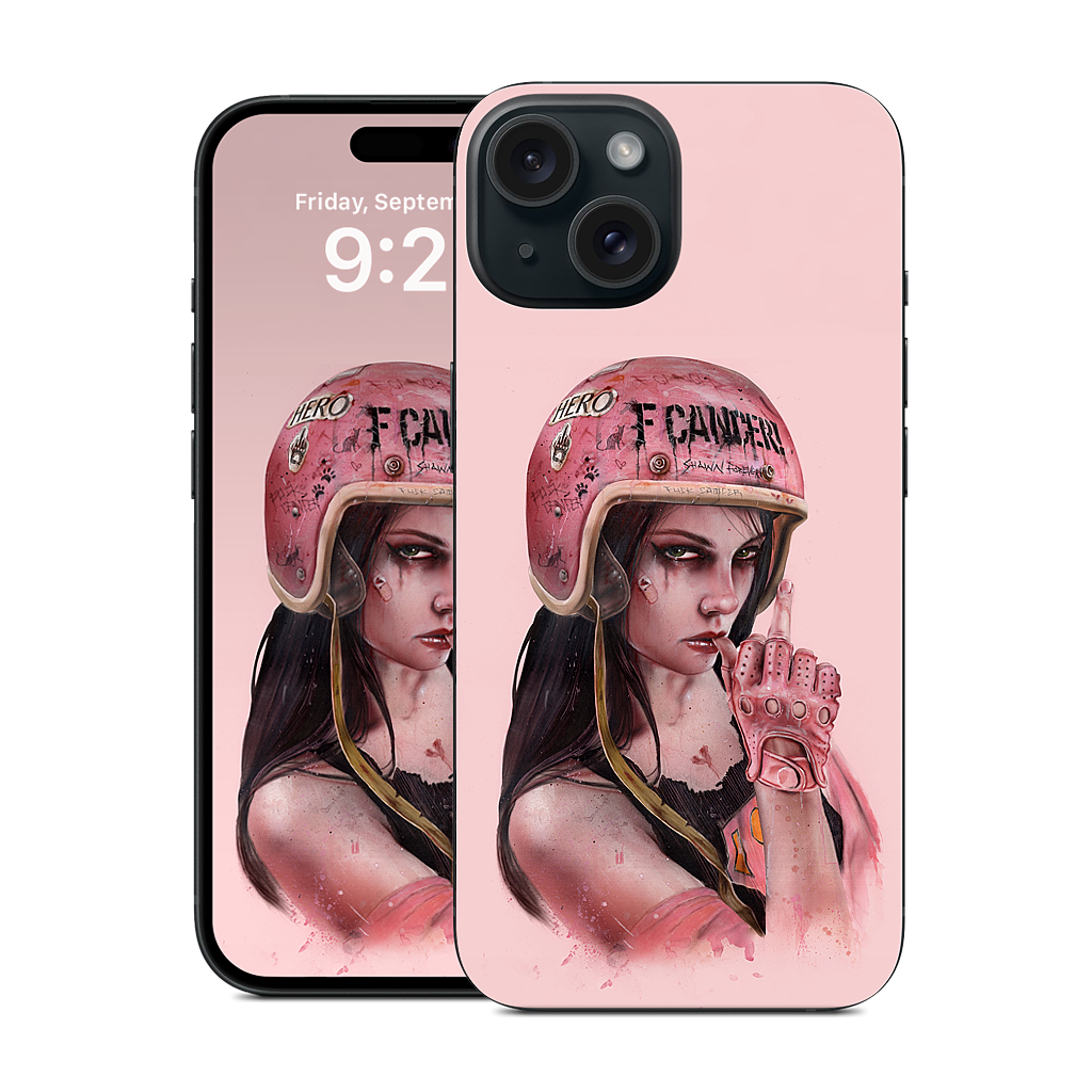 F Cancer iPhone Skin