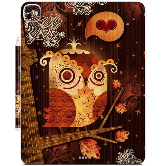 The Enamored Owl iPad Skin