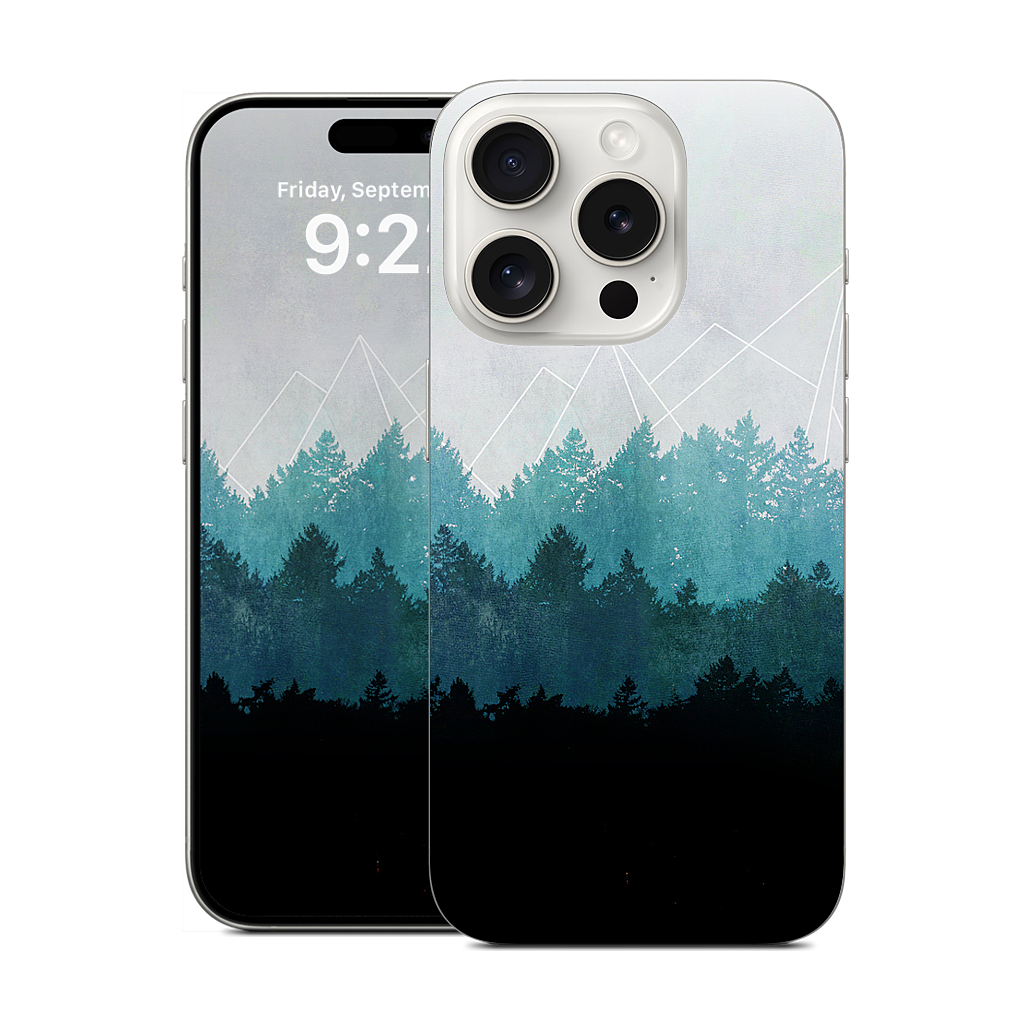 Woods Abstract iPhone Skin