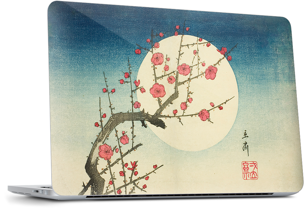 Red Plum Branch Dell Laptop Skin