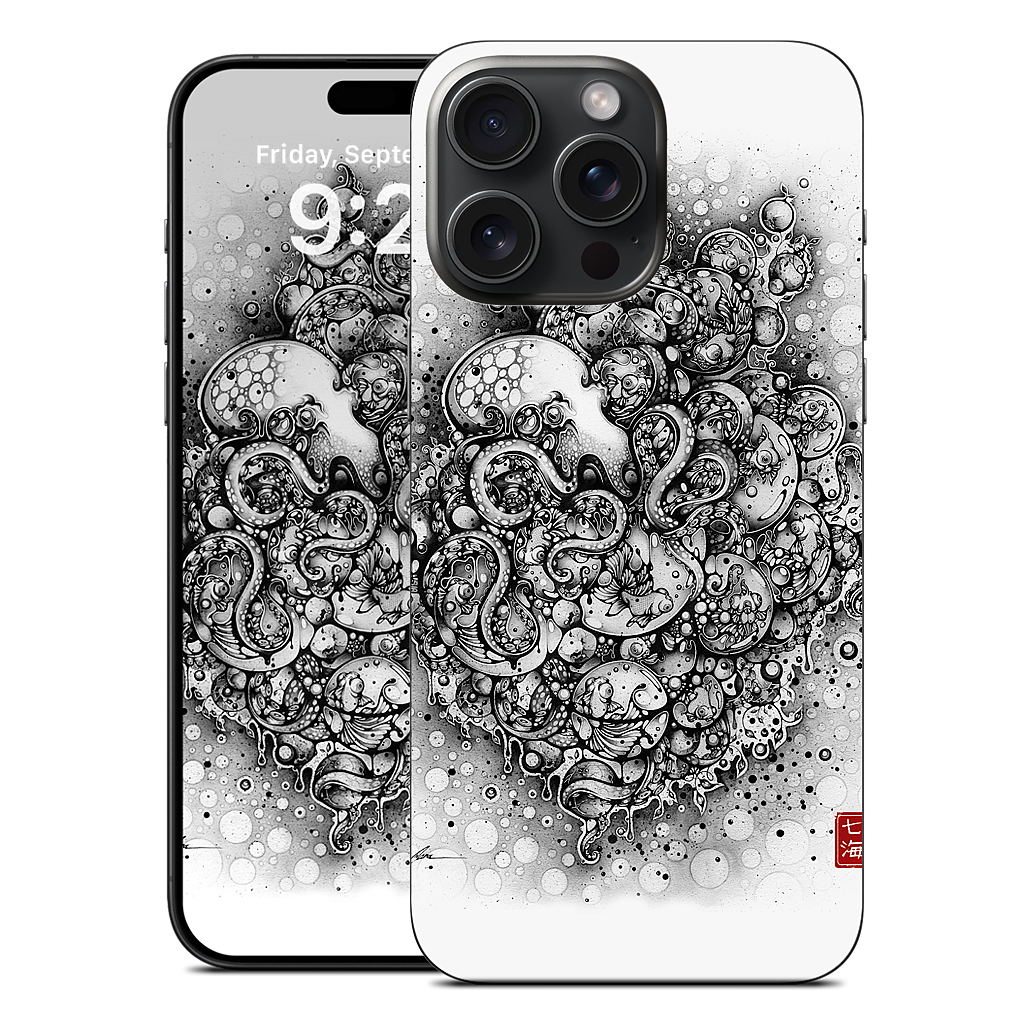 A Curious Embrace iPhone Skin