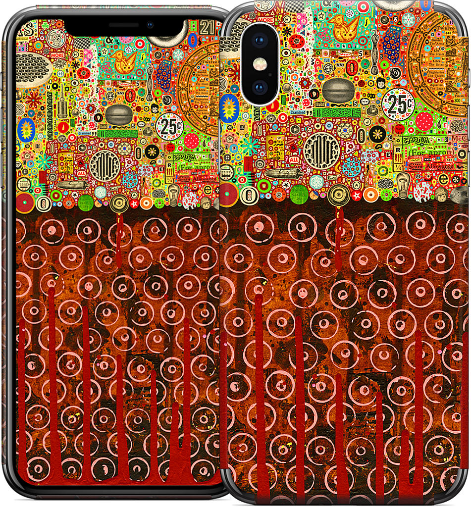 Percolations iPhone Skin