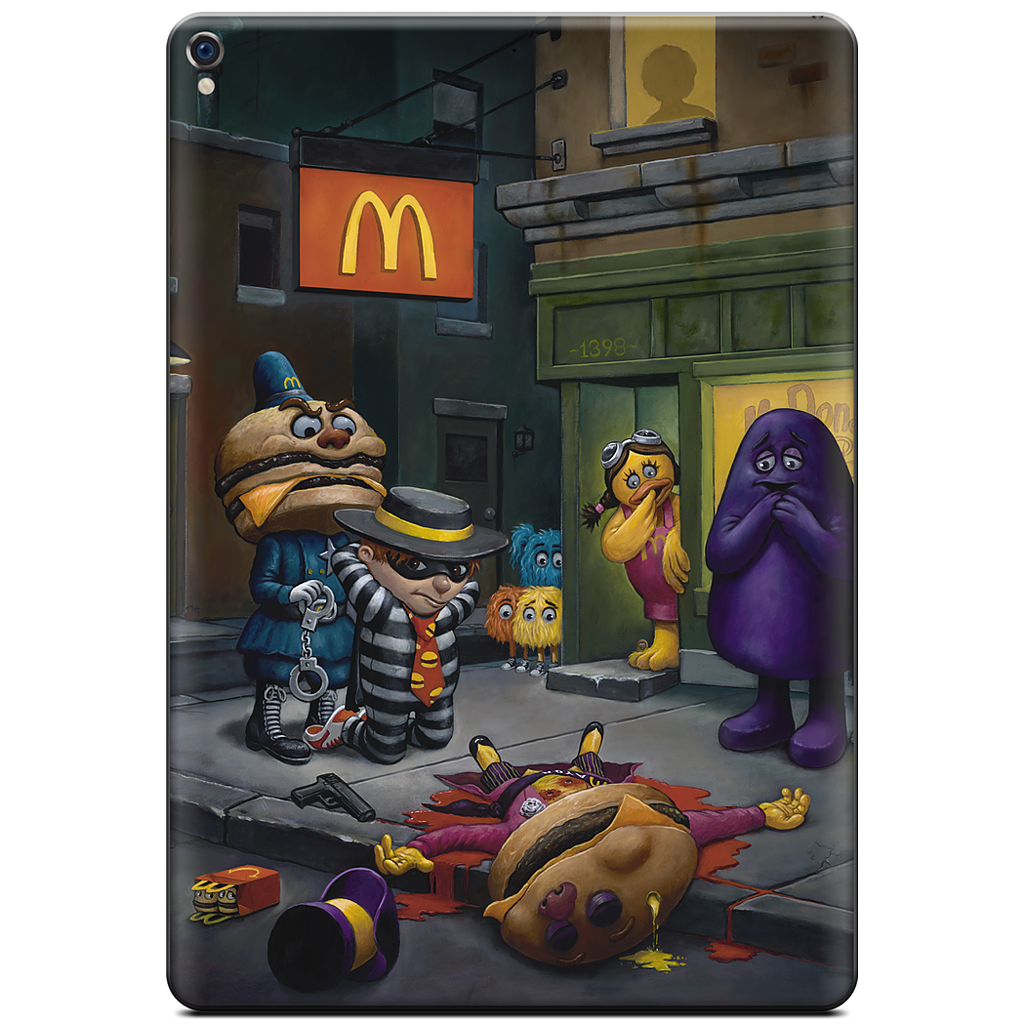 McCheese Gets Greased iPad Skin