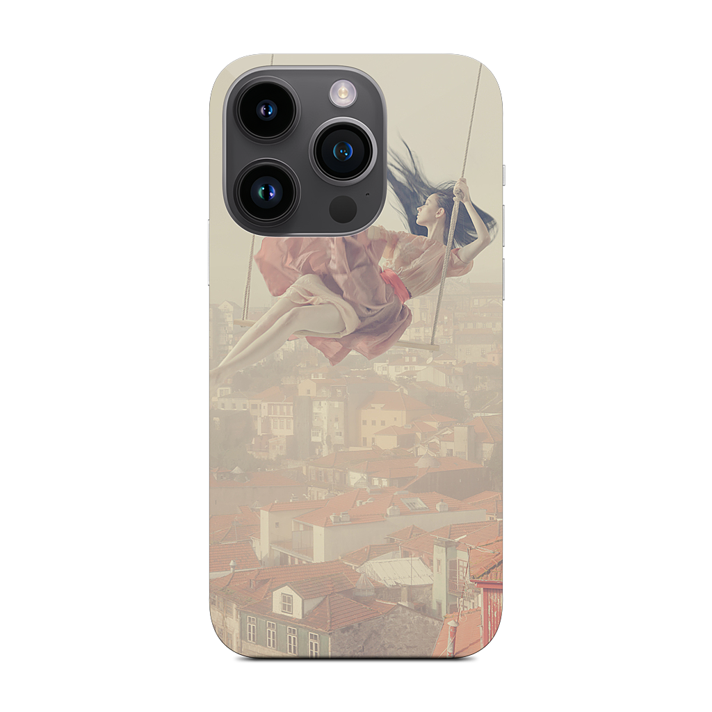 Swinging Over Oporto iPhone Skin