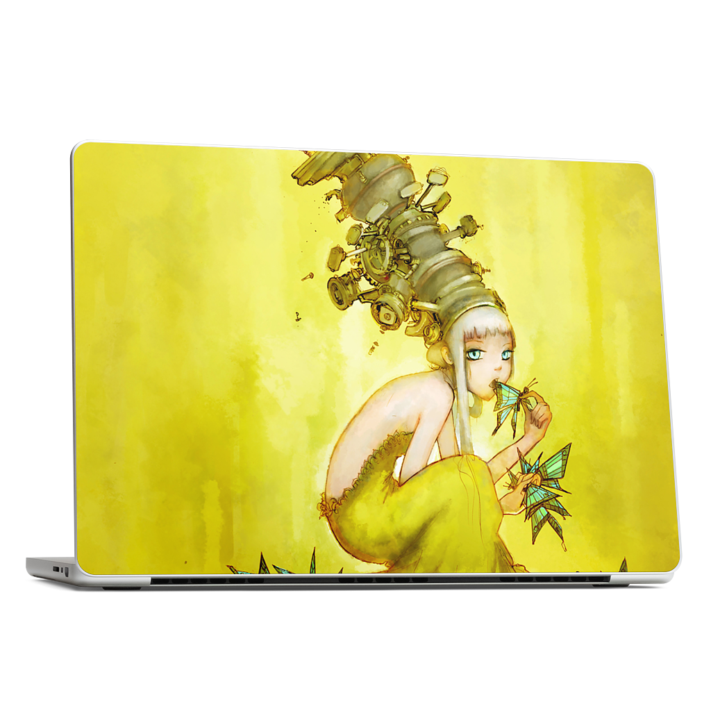 Glass Butterflies MacBook Skin