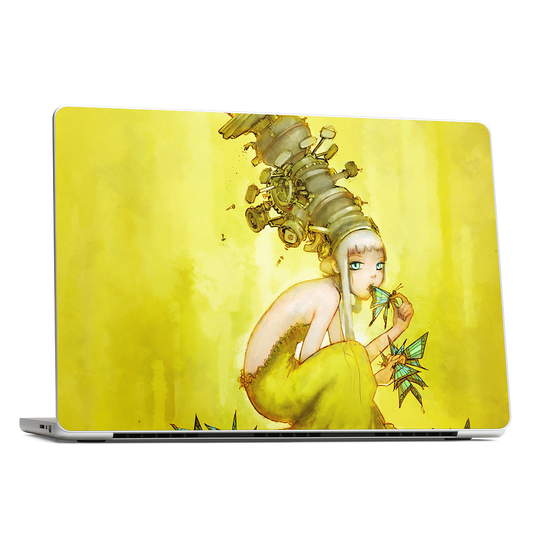 Glass Butterflies MacBook Skin