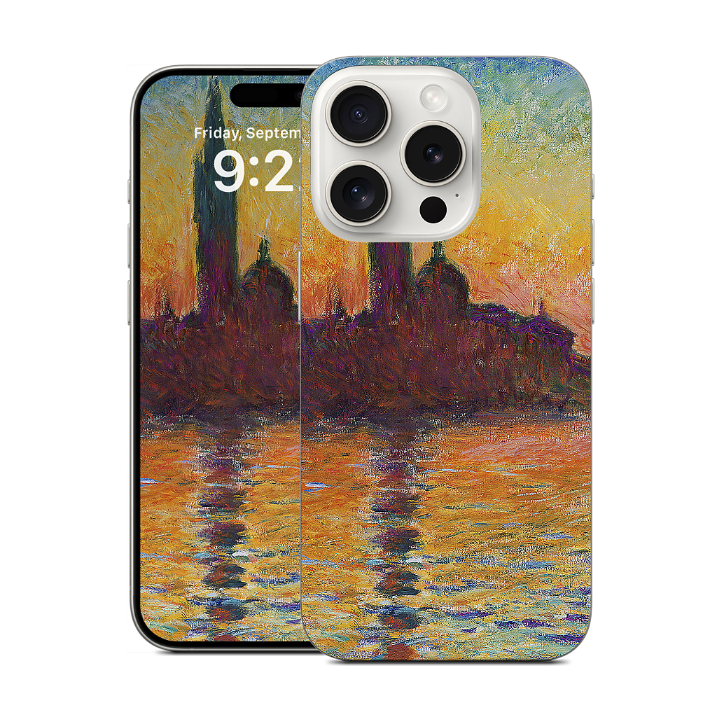 Sunset in Venice iPhone Skin