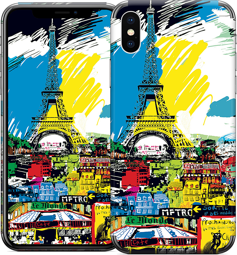 Paris Skyline iPhone Skin