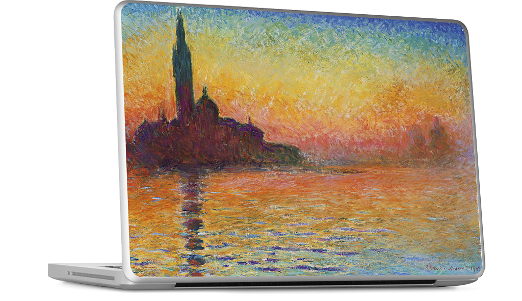 Sunset in Venice MacBook Skin