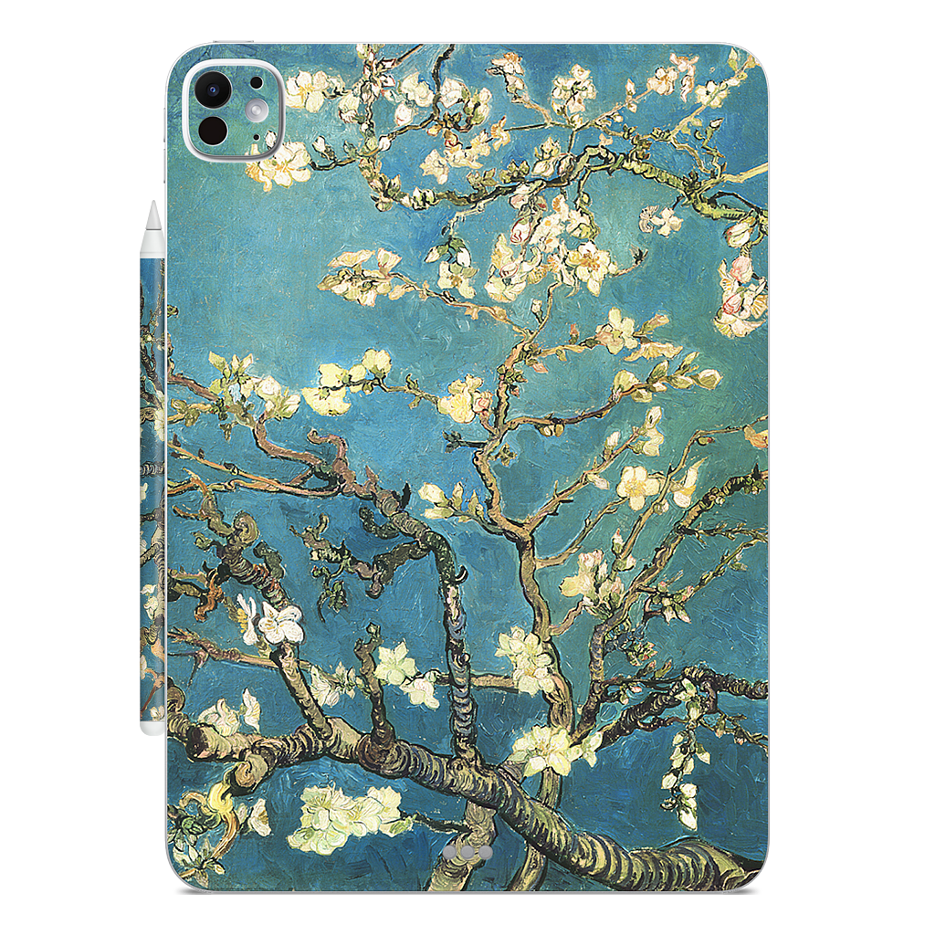 Almond Branches in Bloom iPad Skin