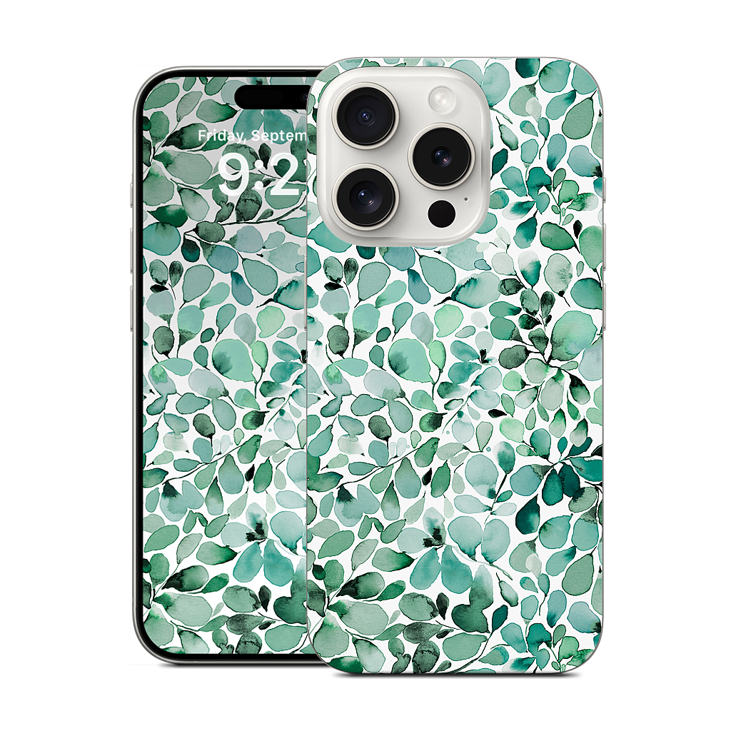 Eucalyptus Leafy Green iPhone Skin