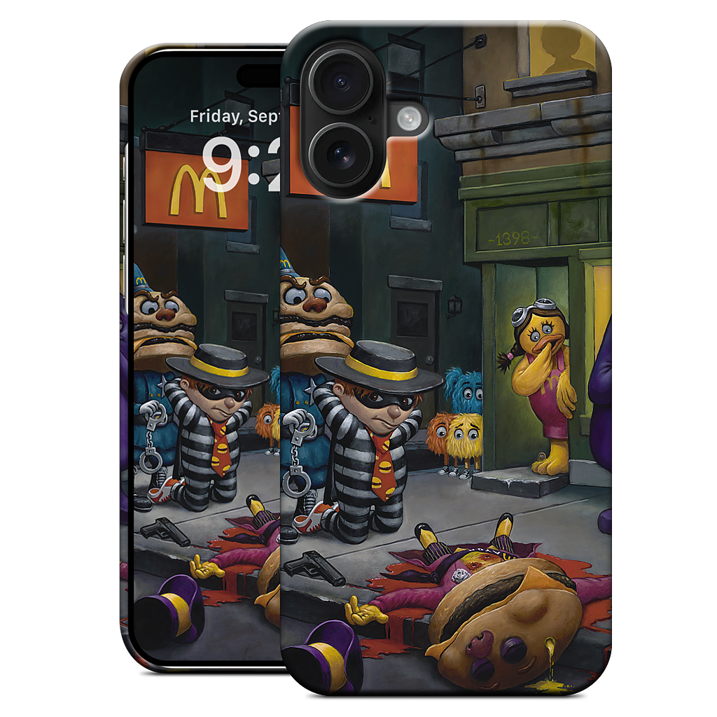 McCheese Gets Greased iPhone Case