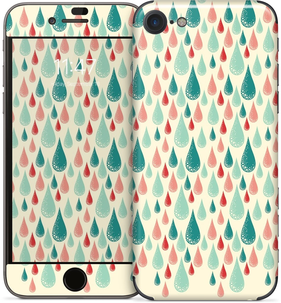 Rain Drops iPhone Skin