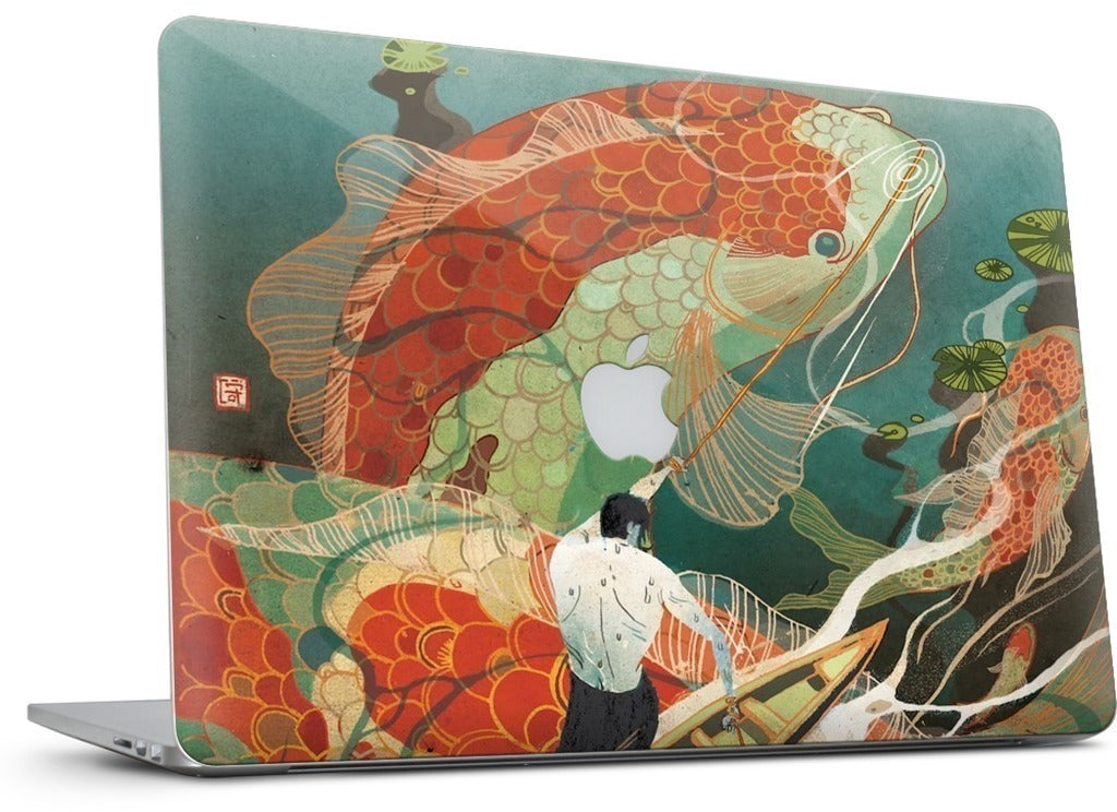 Koi Dance MacBook Skin