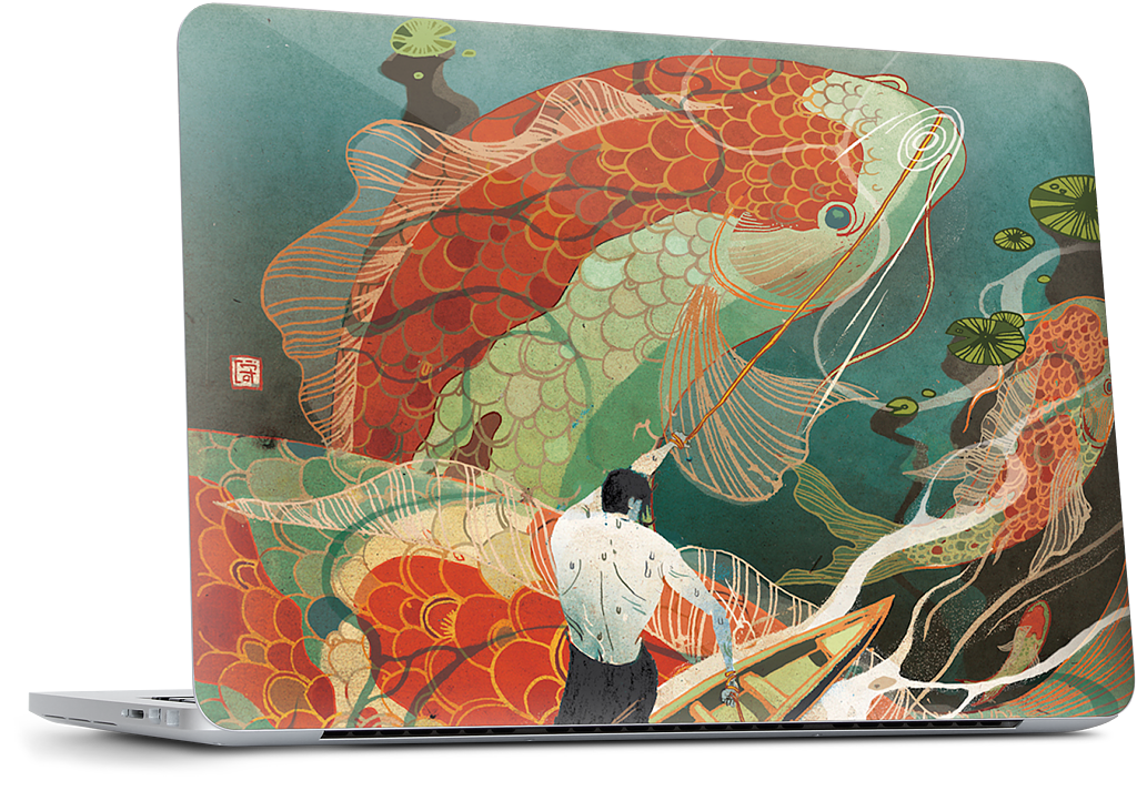 Koi Dance MacBook Skin