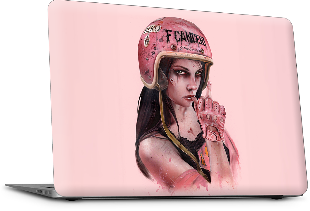 F Cancer MacBook Skin