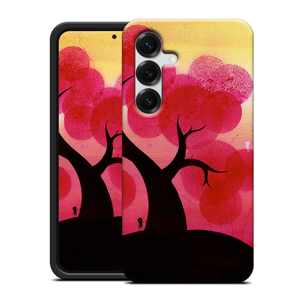 Red Blossoms Samsung Case