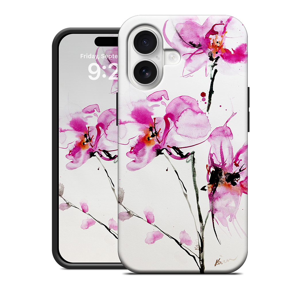 Orchids I iPhone Case