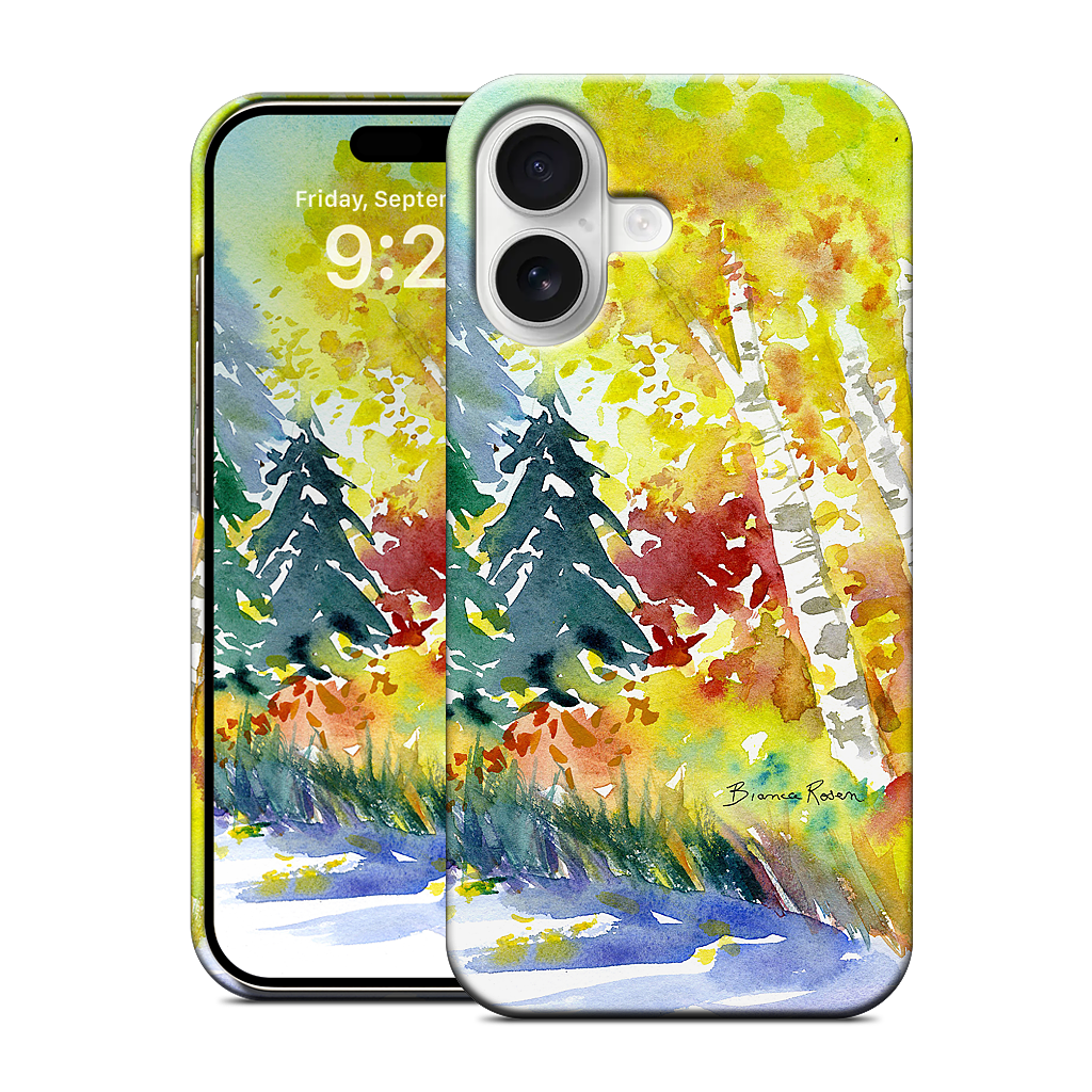 Fall Trees iPhone Case