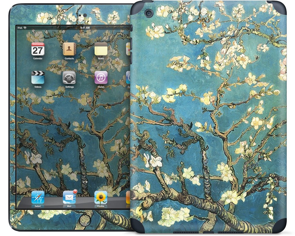 Almond Branches in Bloom iPad Skin