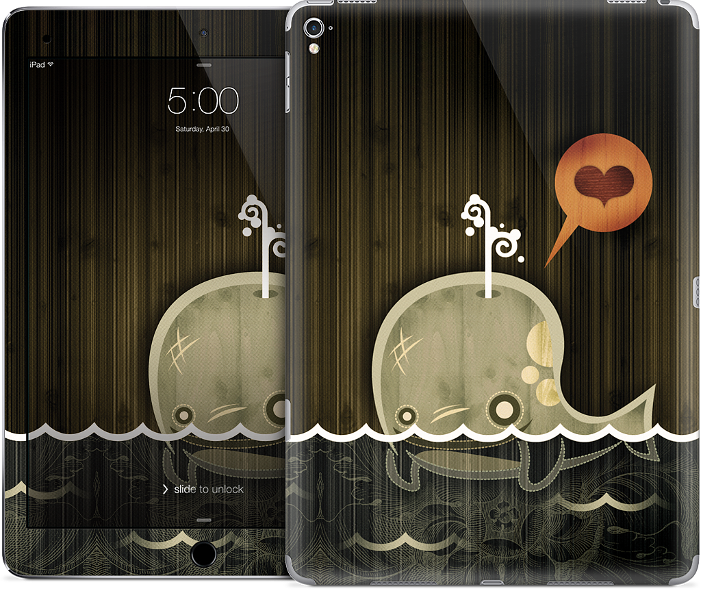 The Enamored Whale iPad Skin