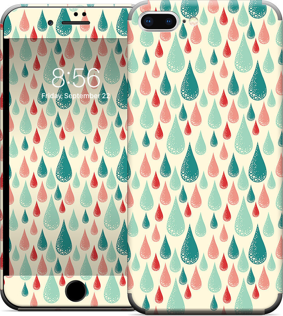 Rain Drops iPhone Skin