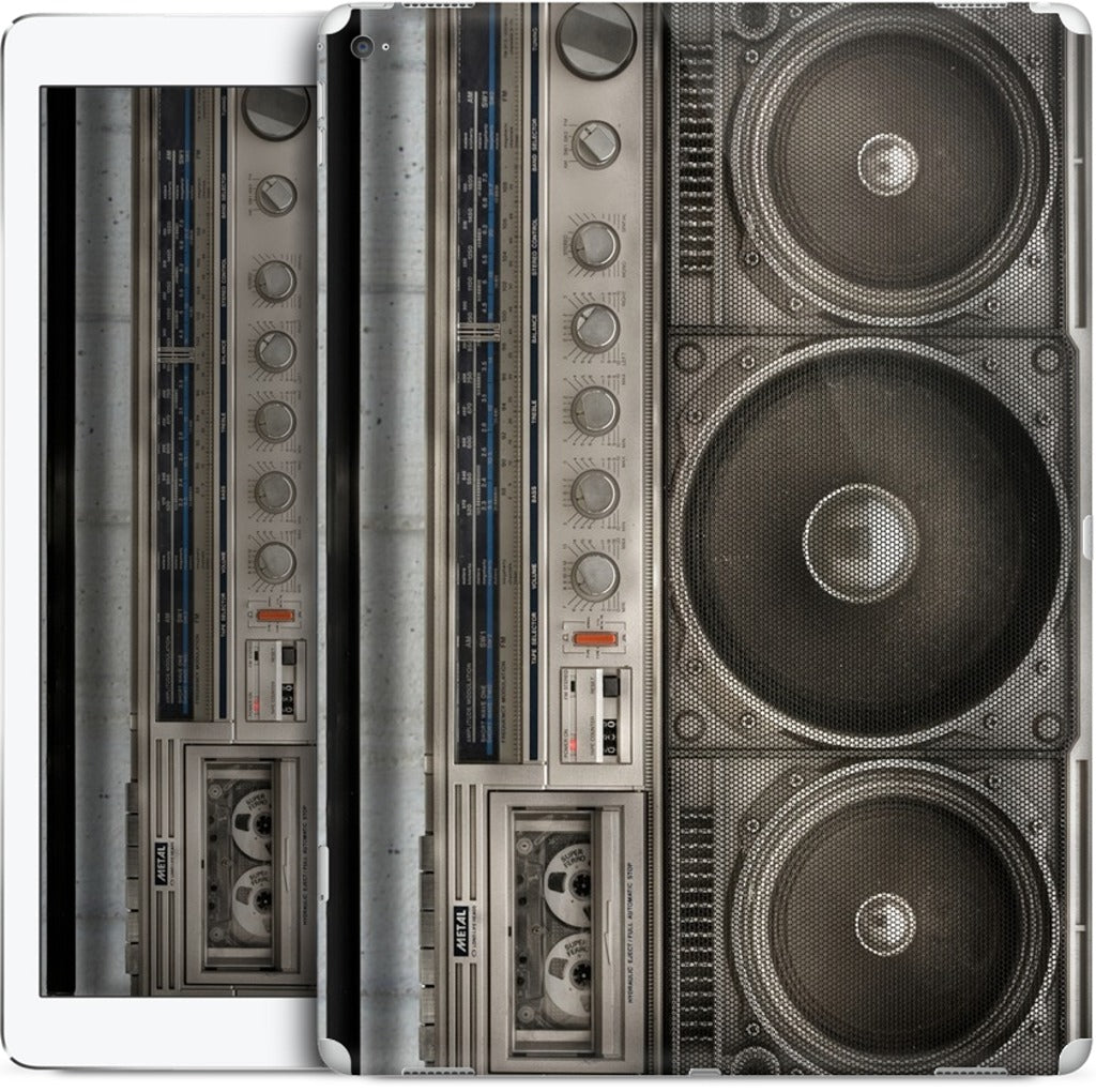 Boombox iPad Skin