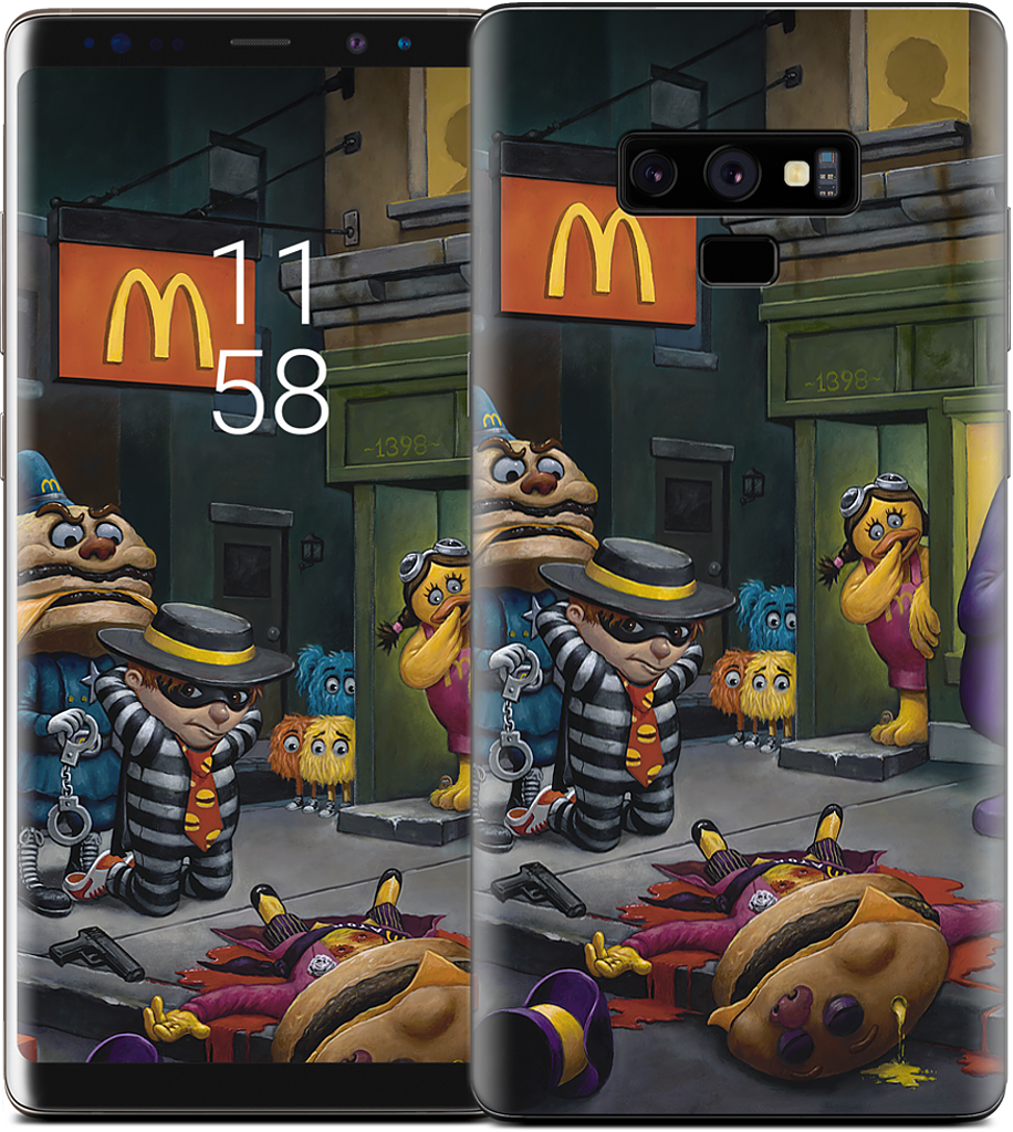 McCheese Gets Greased Samsung Skin