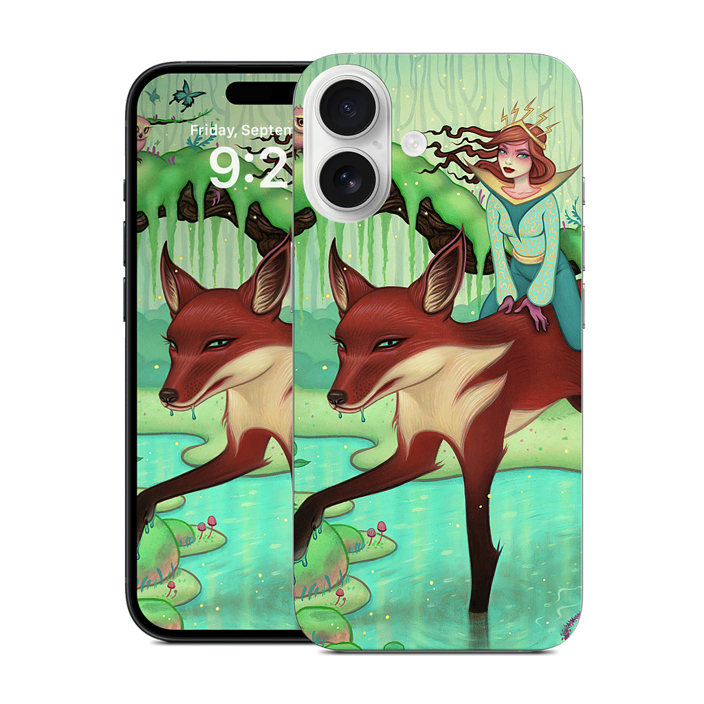 The Fox's Respite iPhone Skin