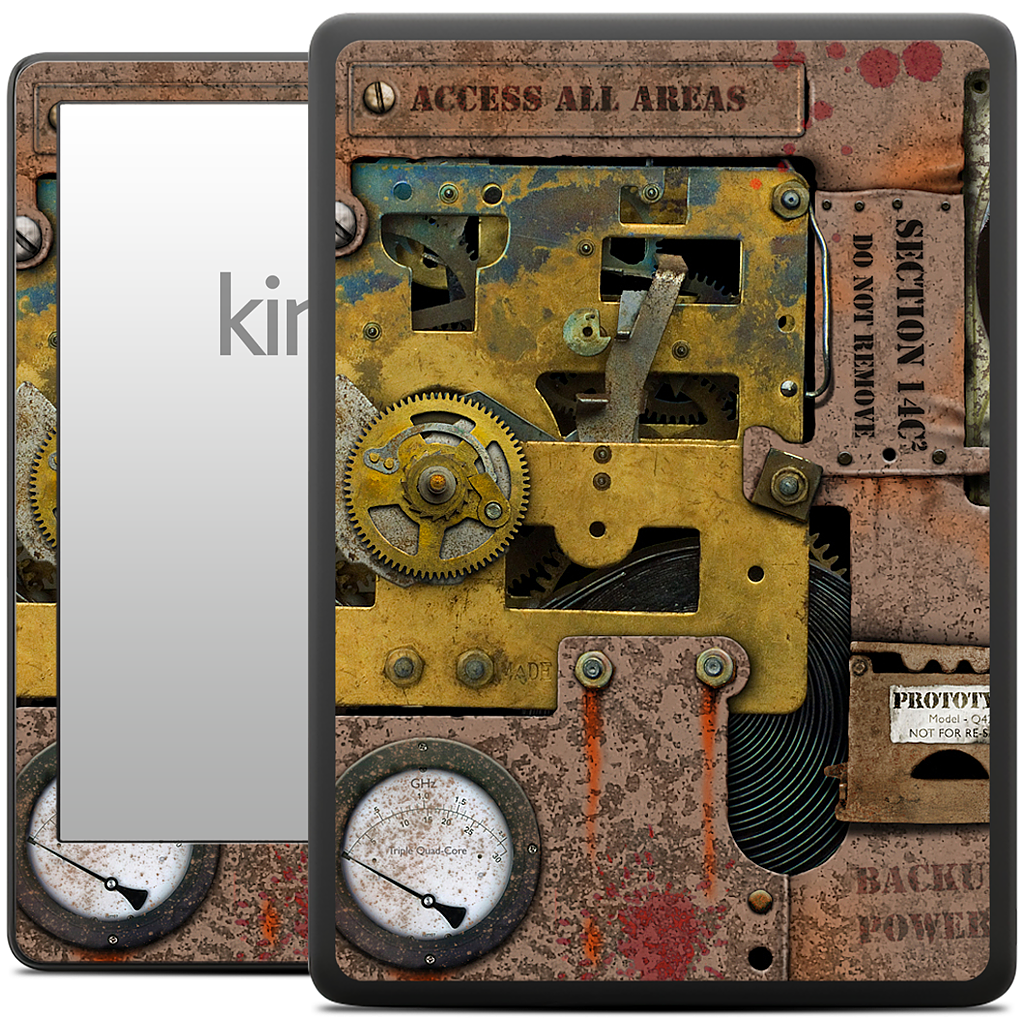 Steampunk Kindle Skin