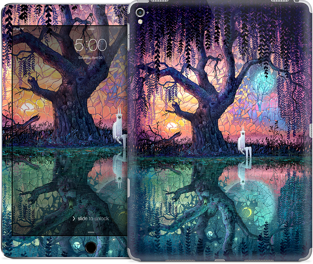 On the Banks of Broken Worlds iPad Skin