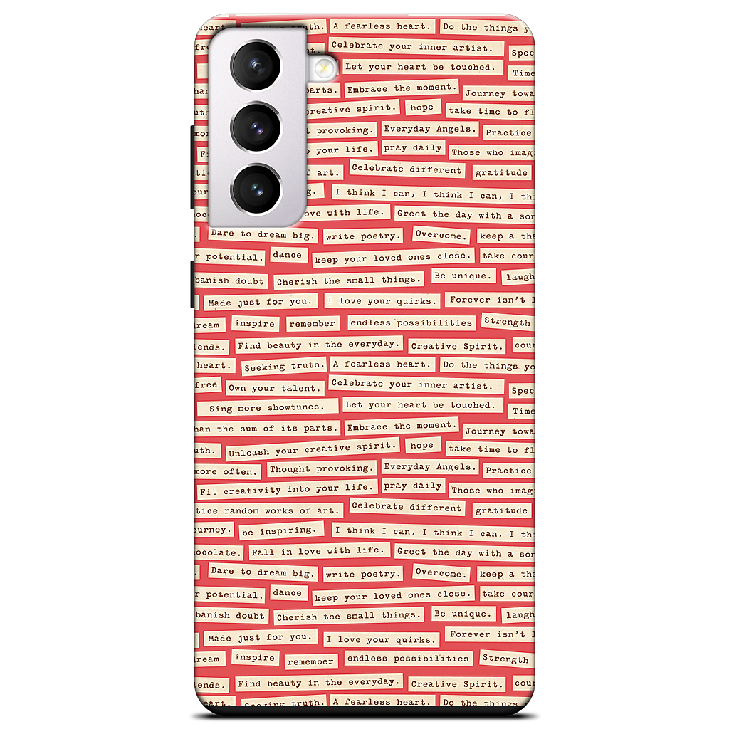 Happy Thoughts Samsung Case