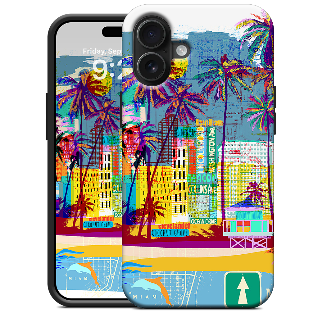 Miami iPhone Case