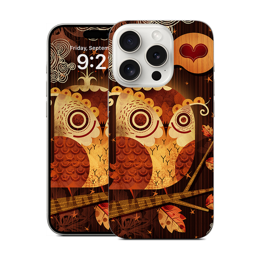 The Enamored Owl iPhone Skin