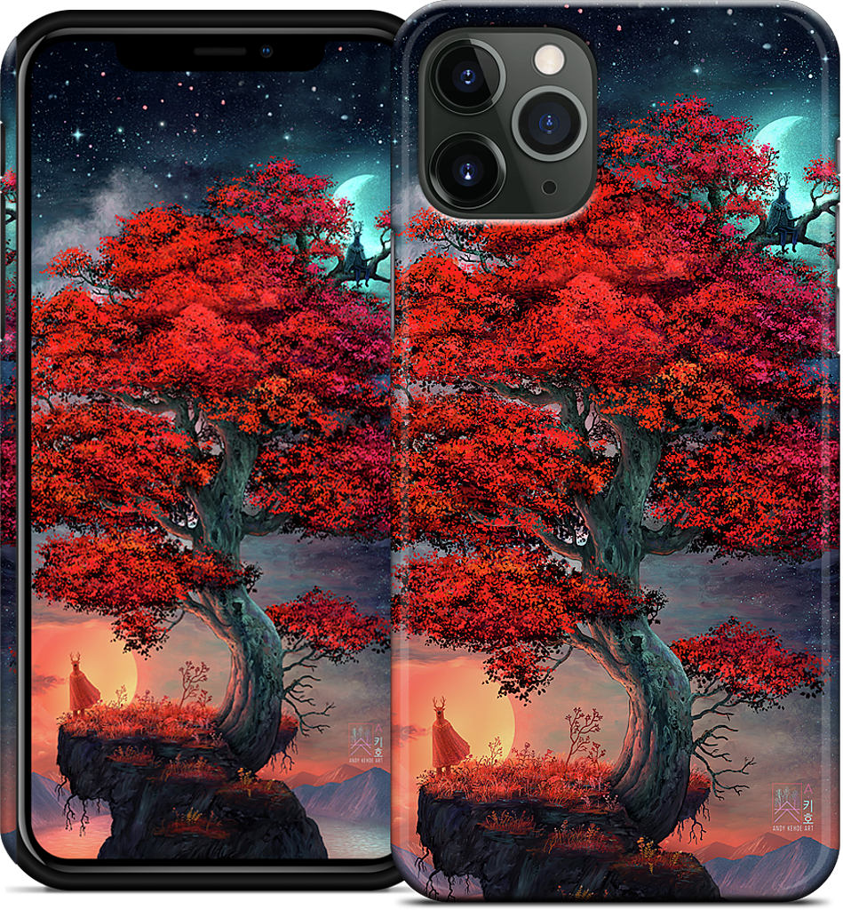 Light & Dark in Equal Parts iPhone Case