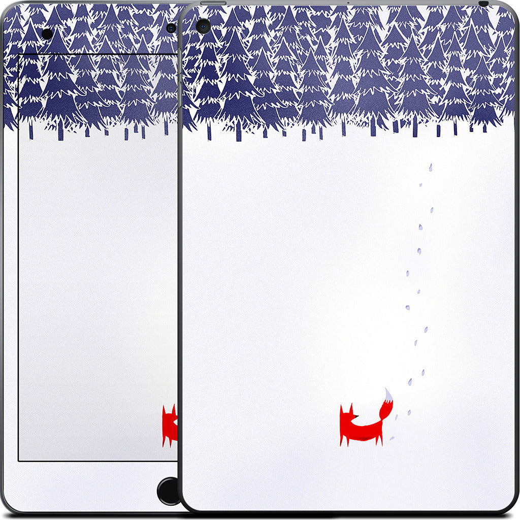 Alone in the Forest iPad Skin