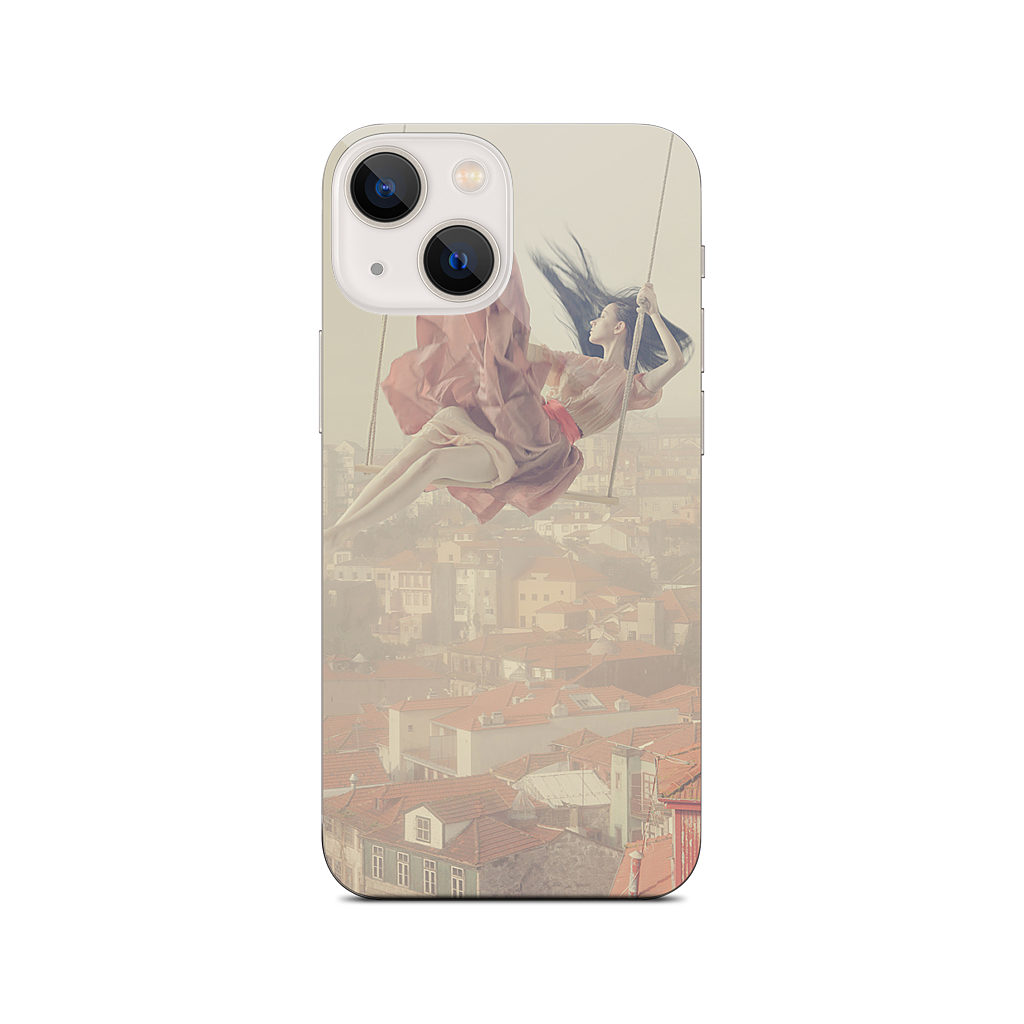 Swinging Over Oporto iPhone Skin