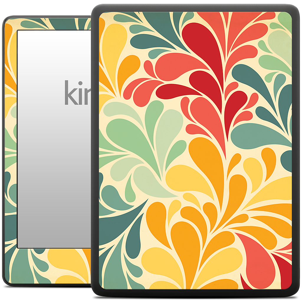 Sea Garden Kindle Skin