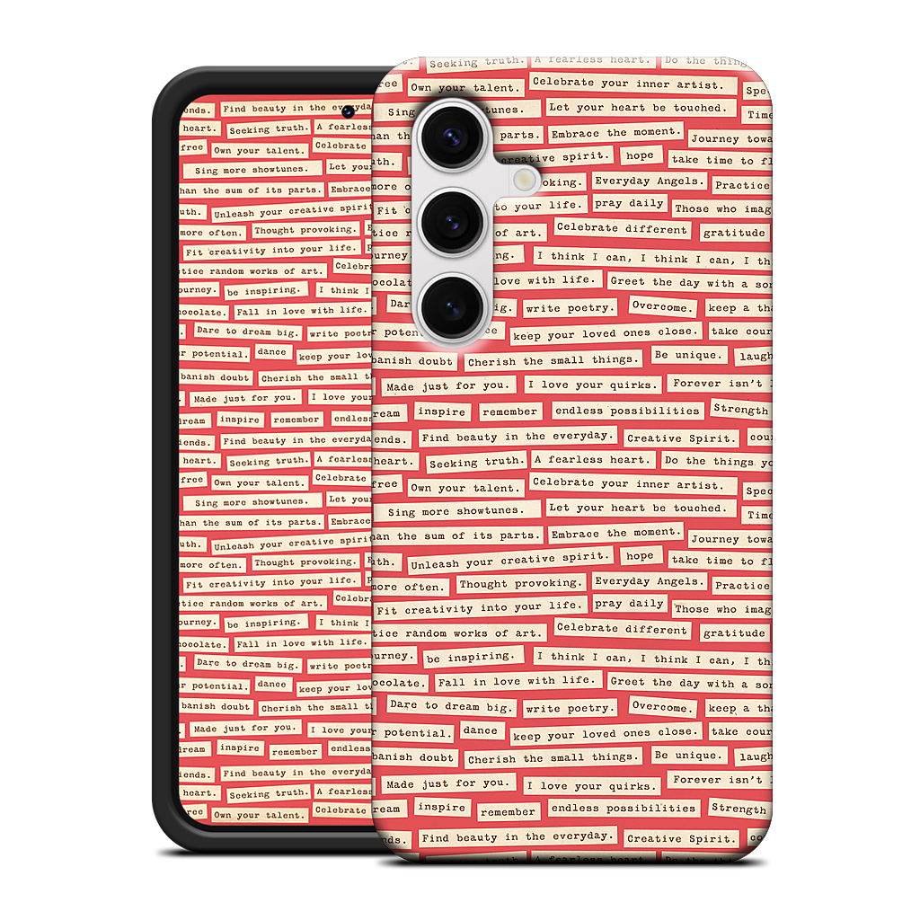 Happy Thoughts Samsung Case