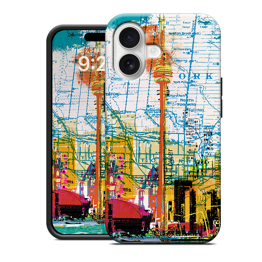 Toronto Skyline iPhone Case