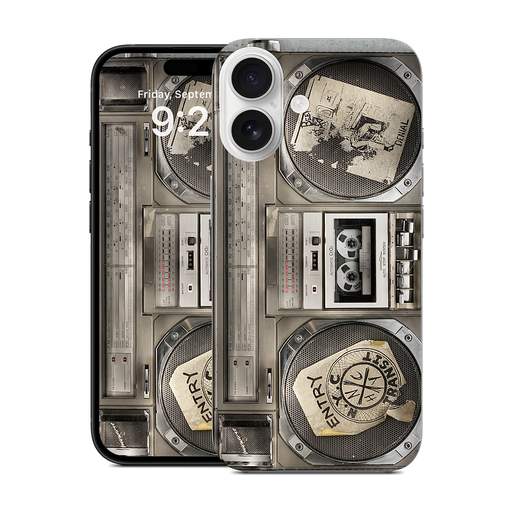 Boombox II iPhone Skin