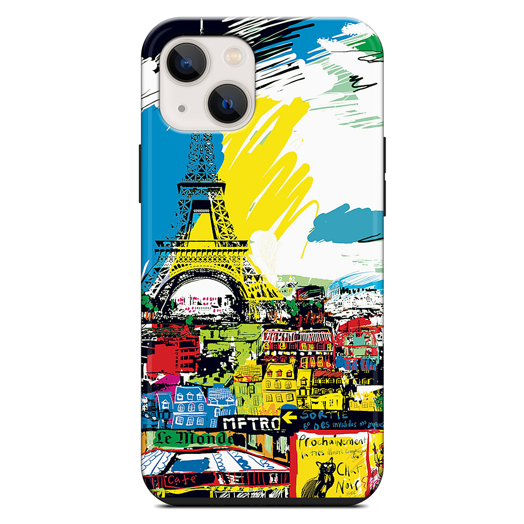 Paris Skyline iPhone Case