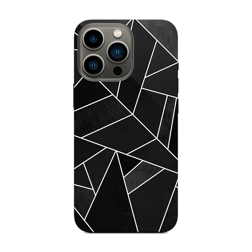 Black Stone iPhone Skin