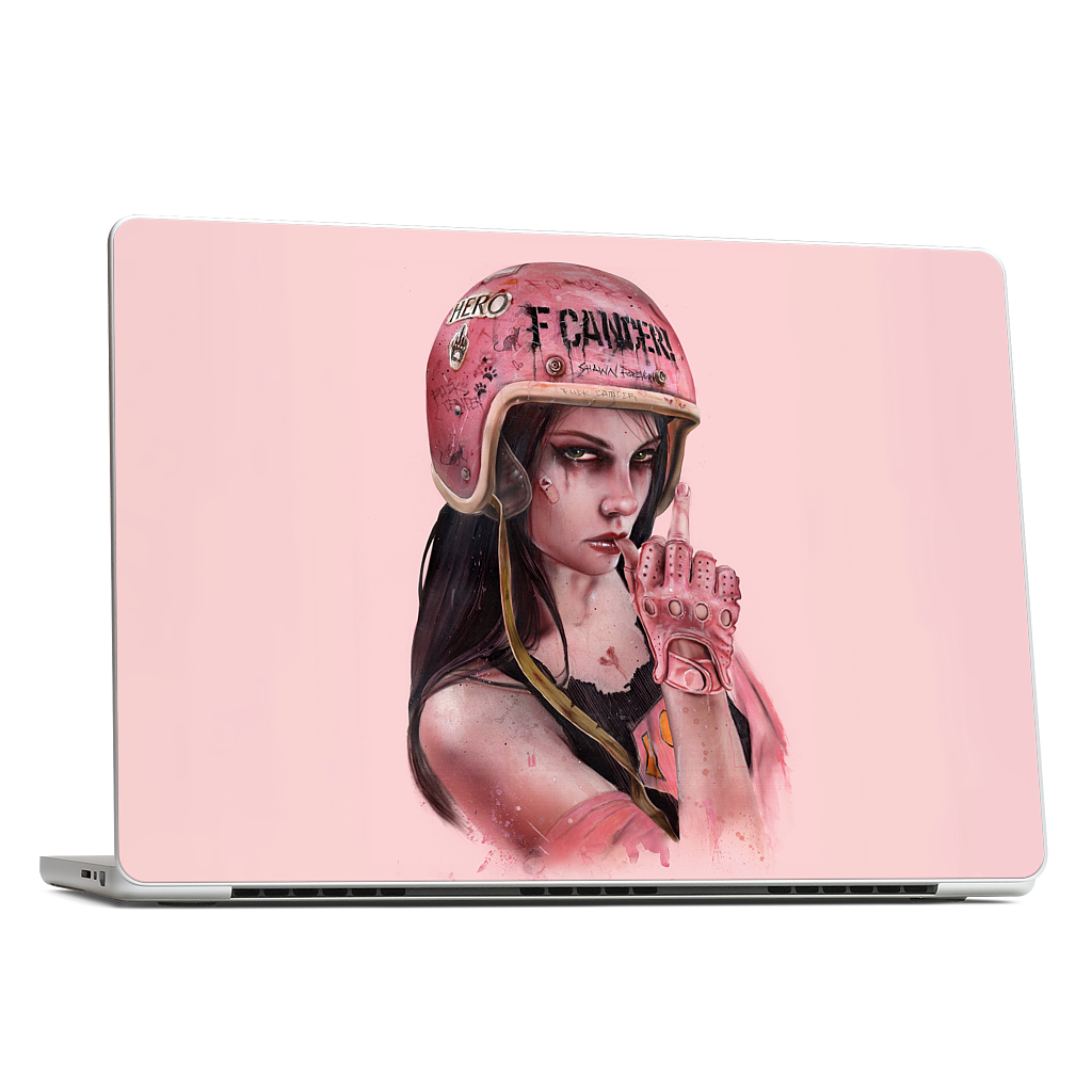 F Cancer MacBook Skin