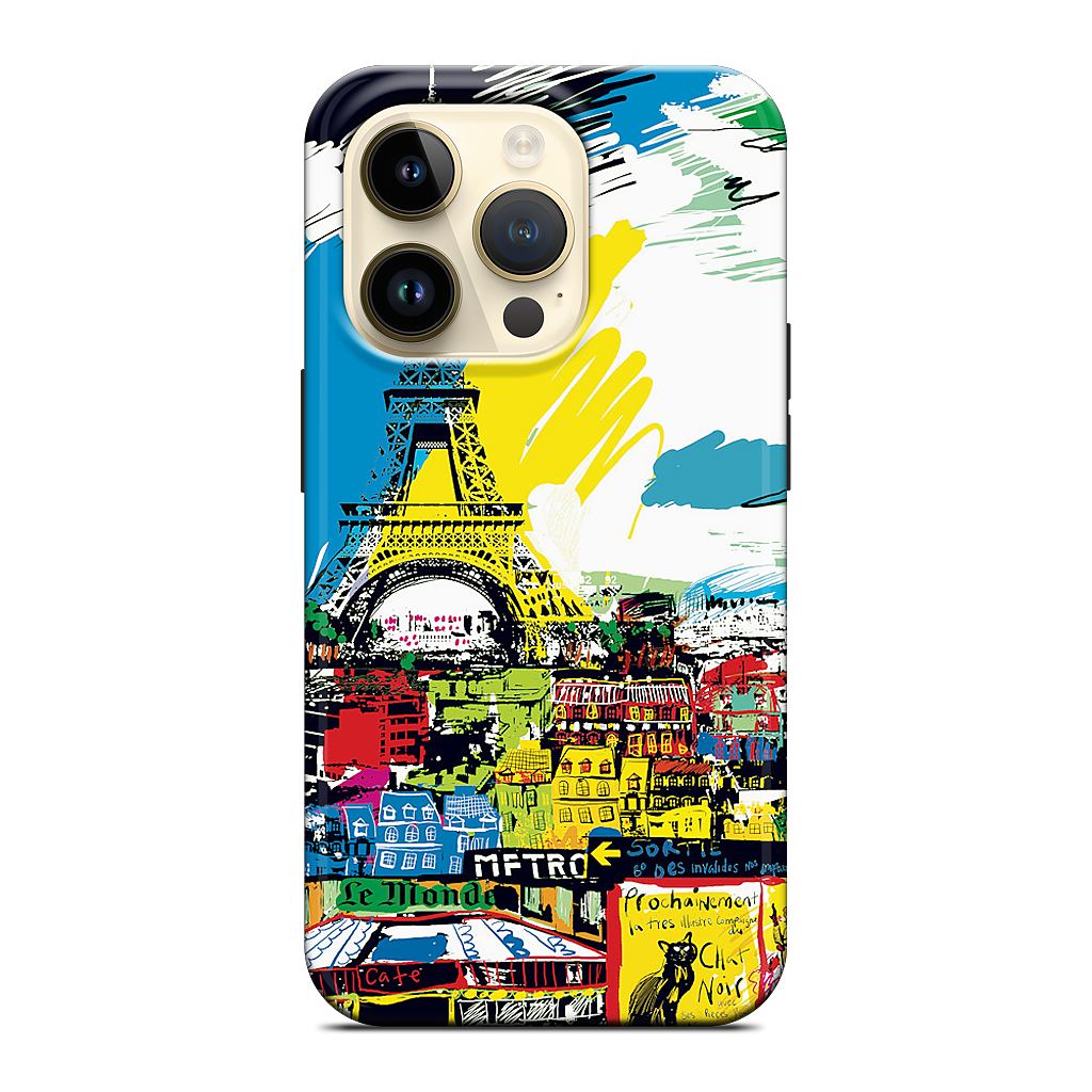 Paris Skyline iPhone Case