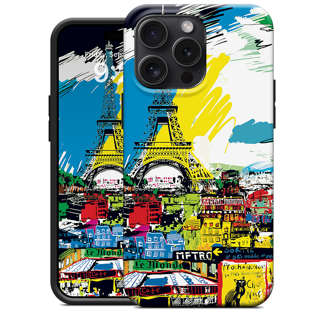 Paris Skyline iPhone Case