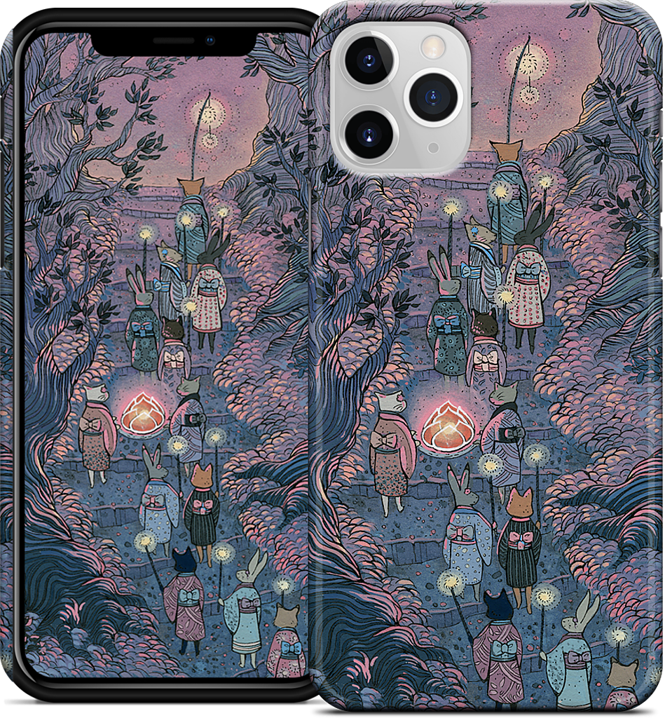 Woodland Procession iPhone Case