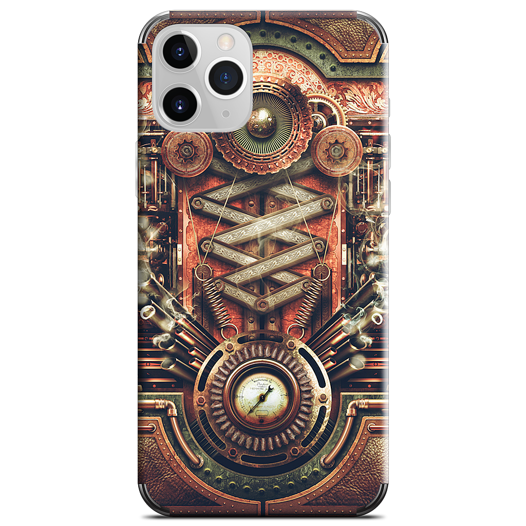 Steampunk Motherboard iPhone Skin