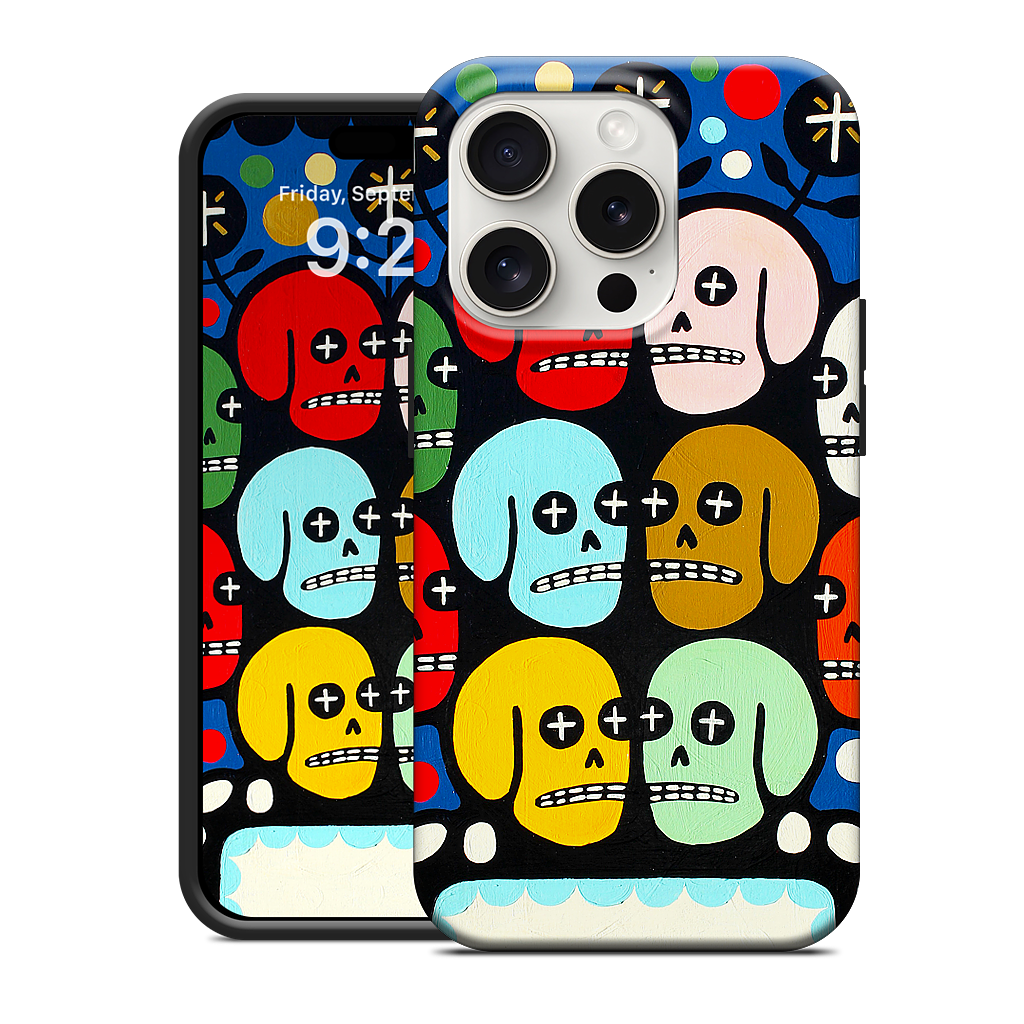 The Many Colors Of Death iPhone Case